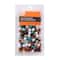 Mixed White, Brown & Turquoise Craft Beads by Bead Landing™